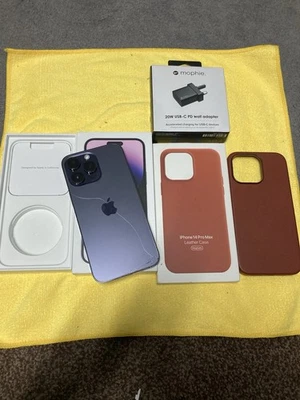 iphone 14 pro max 1tb purple  - Image 1 of 4