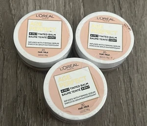 Loreal Paris Age Perfect 4-in-1 Tinted Balm # 20 FAIR Lot Of 3 Sealed - Picture 1 of 3