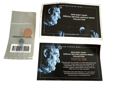 2019-W US Mint West Point Special Edition Lincoln Penny Collection OGP 19XW4 - Image 1 of 4