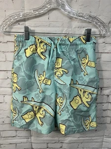 Bart Simpson 20th Fox Television Boys Swim Board Shorts Trunks Youth L (10-12) - Picture 1 of 9