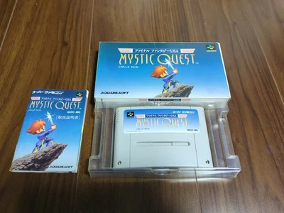 Final Fantasy USA Mystic Quest SNES Nintendo CIB Complete in Box JAPAN Seller - Image 1 of 4