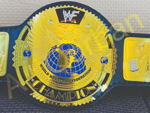 Big Eagle Attitude Era Championship Replica Tittle Belt ADULT Size Brass 4MM NEW Cover