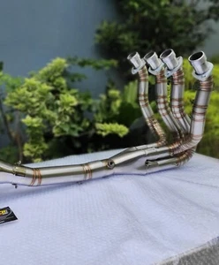 For KAWASAKI Z900 Motorcycle Header Front Link Pipe Exhaust - Picture 1 of 3
