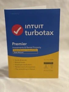 TurboTax Premier 2023 Federal + E-file + State For PC/Mac Disc Or Download - Picture 1 of 2