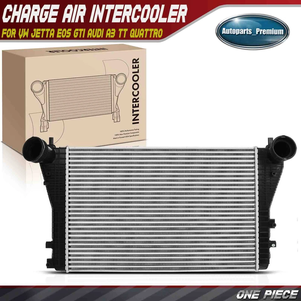 Intercooler para Volkswagen Jetta Eos GTI Audi A3 TT Quattro L4 2,0 L turboalimentado Foto 1 de 4