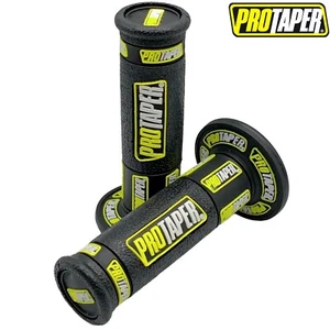 SUZUKI Yellow ProTaper 7/8" Grips for Pit Dirt Bike - RM85 RMZ250 RMZ450 DRZ650 - Picture 1 of 6