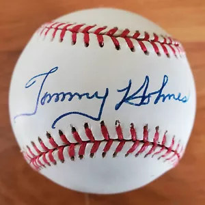 Tommy Holmes Boston Braves - Baseball autografato - Autografo autentico JSA - Foto 1 di 9