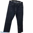 Nautica Jeans Co. Relaxed  Fit Blue Wash Denim Jeans Pants Men's ( Hole )
