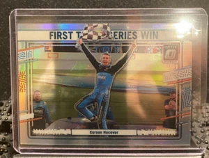 Carson Hocevar  2024 Donruss Optic  - Season Highlights - Holo Silver Card # 182 - Picture 1 of 2