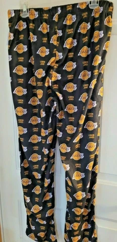 NBA Los Angeles Lakers Labron James MENS Sleepwear Pants SIZE M Cover