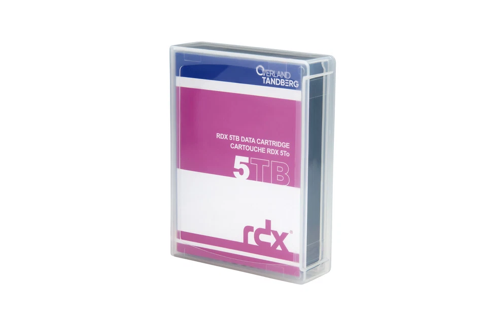 Tandberg RDX Quickstor Cartridge 5TB - Schwarz/Silber (8862-RDX)