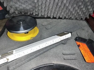 STABILA GERMANY MODEL 08452 BASE + Case + Measure Rule: 80LMX LASER SPIRIT LEVEL - Picture 1 of 5