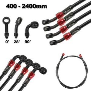 Motorcycle Brake Hose 10mm AN3 Hydraulic Clutch Tube Master Cylinder Brake Oil - Picture 1 of 32