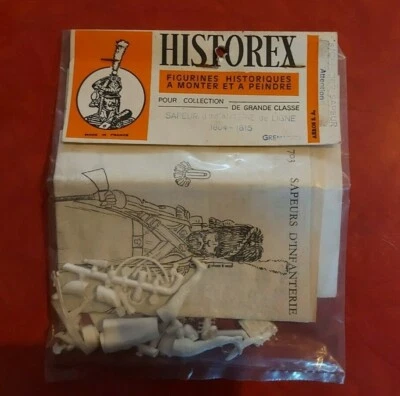  HISTOREX Sapeur d'infanterie de ligne 1804-1815 1/32 54 mm Napoléon plastic - Photo 1/2
