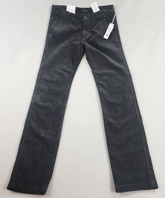 Joe's Pantaloni di Velluto Donna 16 W29 L29 Brixton Dritto Stretto Grigio - Immagine 1 di 4