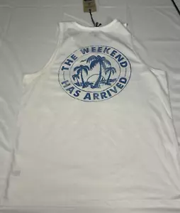 Chubbies Sleeveless Muscle Tee T-Shirt Tank Top Mens Weekend Beach Large NWT $30 - Picture 1 of 8