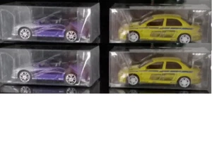 Fast & Furious  Racing Champions  Mits. Eclipse & Evo (2-PACK) 1/64 BRAND NEW - Picture 1 of 16