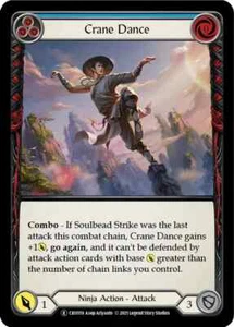 Crane Dance (Blue) Rare Crucible Of War Unlimited Flesh And Blood - Picture 1 of 1