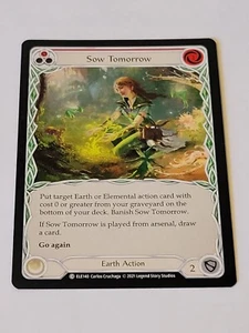 Show Tomorrow (Red) Tales of Aria 1st Edition Fab Tcg NM - Bild 1 von 2