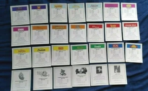 INDIVIDUAL DISNEY MONOPOLY 2001 US EDITION CARDS SEE DROP DOWN MENU - Picture 1 of 1