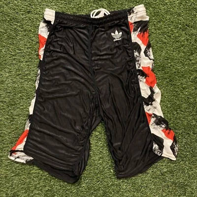 Adidas Cycling Pants Men's Large Vintage 80s 90s Active Hiking Bicycling Shorts - Image 1 of 4