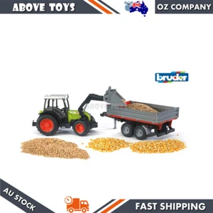 Bruder 1:16 Scale Claas Nectis 267 F Tractor With Frontloader Toy For Kids 3y+ - Picture 1 of 3