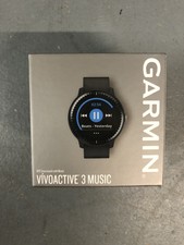 Garmin Vivoactive 3- Music Version- Smart Watch- Heart Rate Monitor- Black- NEW