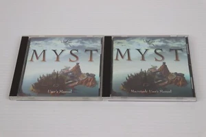 Vintage Myst Windows PC & MAC with Manual Adventure Puzzle PC Game 1994 CD-ROM - Picture 1 of 3