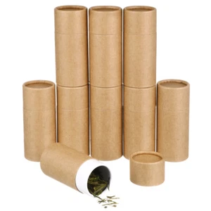 10pcs Kraft Rohre Karton Deodorant Container Kraft Papier Container Kraft Boxen - Bild 1 von 11