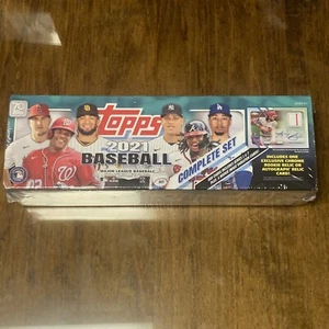 Topps MLB Series 1 y 2 2021 juego completo reliquia automática persecución verde azulado caja SSP radiocontrol - Imagen 1 de 6