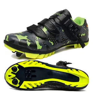 MTB Cycling Shoes Men Road Bike Sneaker Racing Mountain Bicycle Lock-Free Shoes - Picture 1 of 29