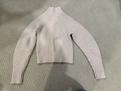 Suéter mujer hueso trapo xxsmall 100% lana-NUEVO Foto 1 de 4