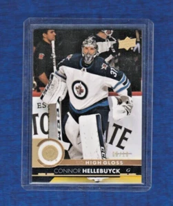 2017-18 Upper Deck UD HIGH GLOSS /10 # 448 Connor Hellebuyck - Foto 1 di 2