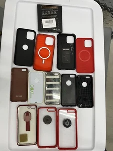 Lot Of 12 Misc Phone Cases - Zdjęcie 1 z 2