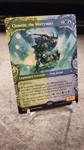 clement, the worrywort magic the gathering borderless card - Picture 1 of 2