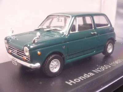 Honda N360 1967 Green 1/43 Scale Box Display Mini Car Diecast Vol 10 - Image 1 of 4