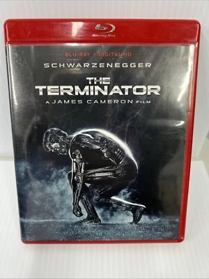 The Terminator (Blu-ray, 1984) Red Case w/Post Card Collection. Mint Condition. - Image 1 of 3