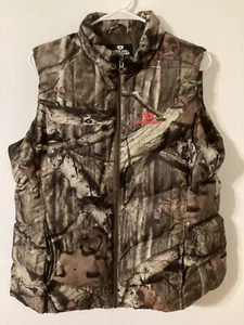 Mossy Oak Breakup Infinity puffer vest, mens size large (42-44), brown camo - Picture 1 of 4