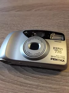 Pentax Espio 738 35mm Point-shoot Compact film camera TESTED - Picture 1 of 18
