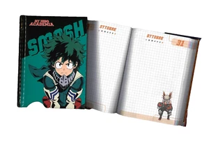 DIARIO AGENDA My Hero ACADEMI Novità Scuola 2025 dim.13,5X18,5cm. izuku midoriya - Foto 1 di 1