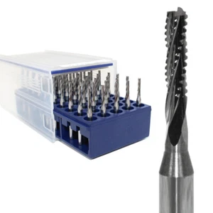 50 unidades MPK CA20-R 2mm fresadora de metal duro completo con engranaje en espiral eje 3,175mm - Imagen 1 de 4
