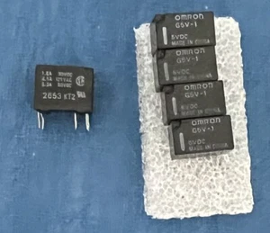 Omron G5V-1-DC5 RELÉ GEN PROPÓSITO SPDT 1A 5VDC - Imagen 1 de 2