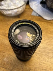 OSAWA 80-205mm 1:4.5 MACRO FOCUSING ZOOM LENS FOR MINOLTA M/MD - Picture 1 of 3