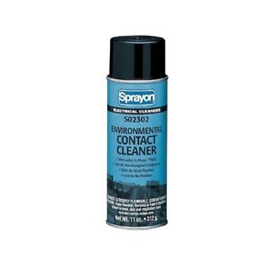 Sprayon S02302 Environmental Contact Cleaner, 1 Can