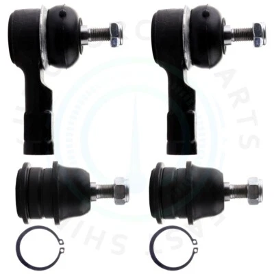 4x Front Lower Ball Joint Outer Tie Rod End For Mitsubishi Mirage 1986-95 1996 - Image 1 of 4
