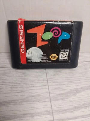 Zoop Game Cartridge, Sega Genesis, 1995 Game Only - Tested - Image 1 of 4