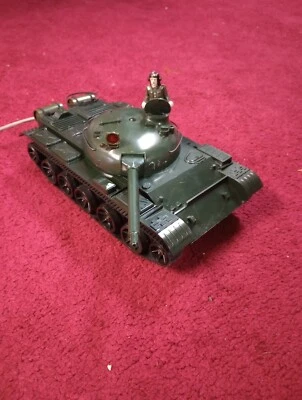 Vtg Piko 1/25 Panzer T-62 Tank MIB East German NVA 1970s Battery Op Working  - Image 1 of 4