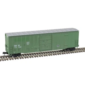 Atlas N Quebec Gatineau ex-CP Rail Patched NSC 5111 50' Box Car #75284 Green - Picture 1 of 4