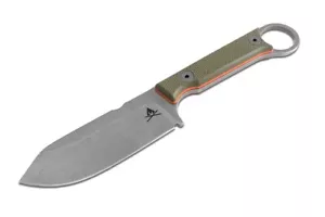 White River Firecraft FC 3.5 Pro Knife Green/Orange Textured G10 CPM S35VN - Picture 1 of 1