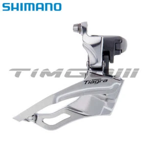 Shimano Tiagra FD-4603 3×10 Speed Road Bike Triple Front Derailleur Clamp-on - Picture 1 of 6